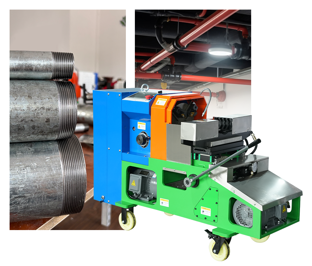 Máquina de rosqueamento inteligente