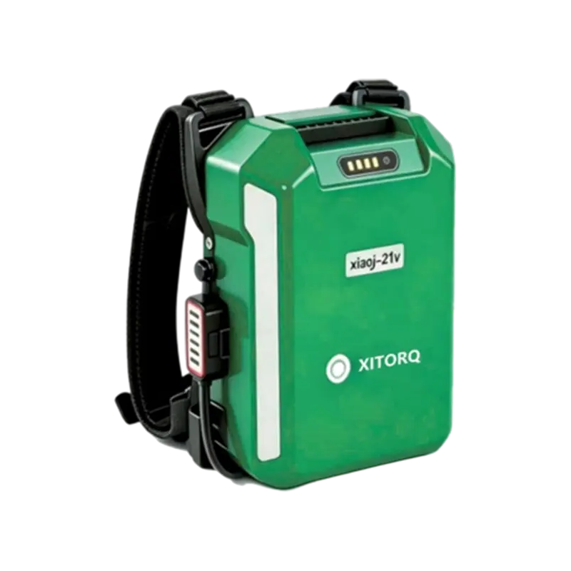 Pacote de bateria de lítio para mochila - 20Ah/30Ah, alimenta várias ferramentas de 21V-60V simultaneamente Pacote de bateria de lítio para mochila - 20Ah/30Ah, alimenta várias ferramentas de 21V-60V simultaneamente